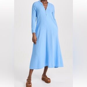 NWOT XIRENA Blue Tabitha Dress